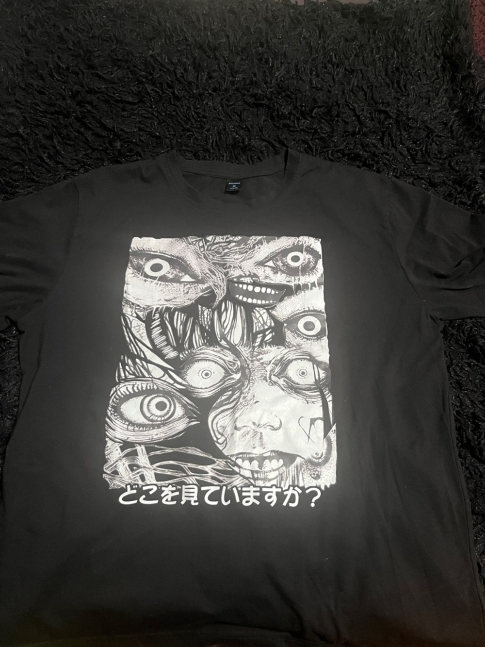 Black Horror Graphic Tee